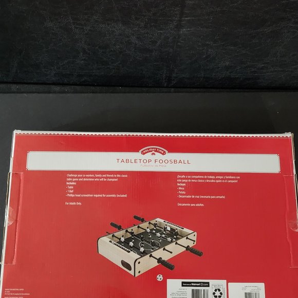 Holiday Time Tabletop Foosball Game Brand New Seal Box - Picture 6 of 9
